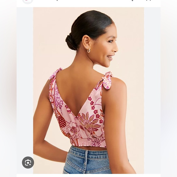 FREE PEOPLE Weekend in Montauk crop top - Picture 2 of 7